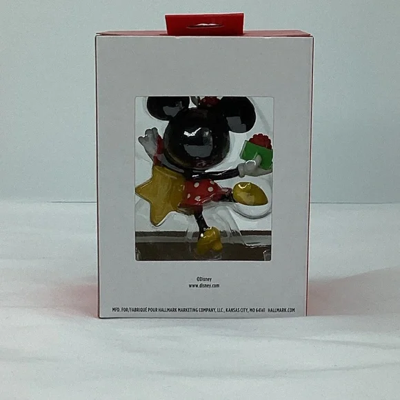 Hallmark Minnie Mouse Ornament with Red and White Accents - Picture 2 of 15